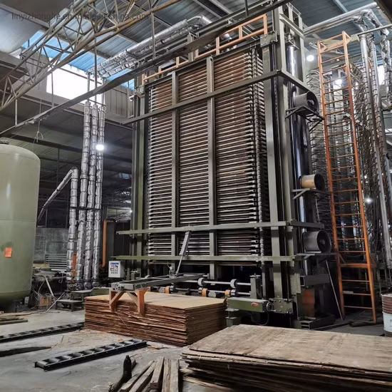 4*8FT 600t 16 слоев горячего прессования фанеры с CE