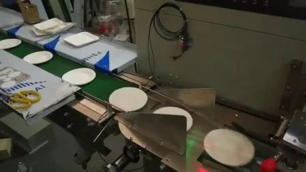 Полуавтоматическая машина для упаковки столовых приборов для одноразовой пластиковой посуды
